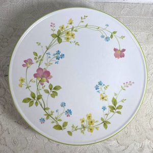 Noritake “Progression Clear Day” Dinner Plate - Pastel Flowers, Green